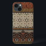 Heirloom Têxtil com Padrões Decorativos<br><div class="desc">Impressão de uma têxtil decorativa de herança por June Erica Vess. Apresenta padrões florais num fundo bronzeado. Se você gosta de tons de terra e flores esta é a compra para você!</div>