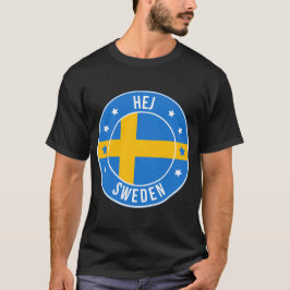 Hej, Sweden City T-Shirt