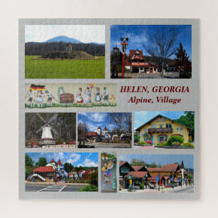 Helen, quebra-cabeça da Vila Alpina da Georgia