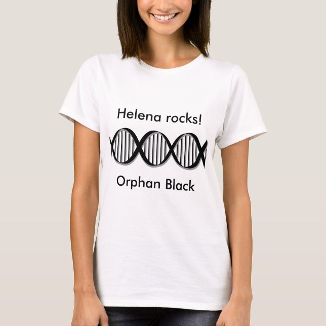 Helena balança o t-shirt (Frente)