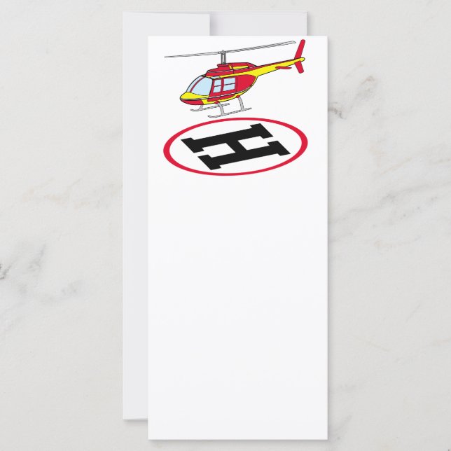 helicóptero de aterrissagem (Frente)