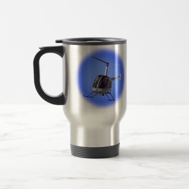 Helicóptero de Caneca de viagem de helicóptero Mug (Esquerda)