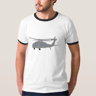 Helicóptero novo gráfico do t-shirt