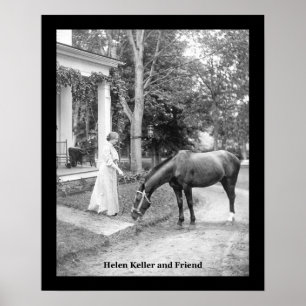 Hellen Keller POSTER VINTAGE