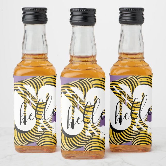 Hello 2026 New Years Trippy Bold Font (Garrafas)