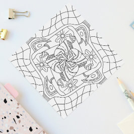 Hello Primavera: Página De Coloração Para Adultos