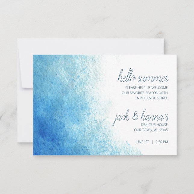 Hello Summer - Poolside Soiree (Frente)