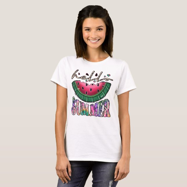 Hello Summer T-Shirt (Frente Completa)