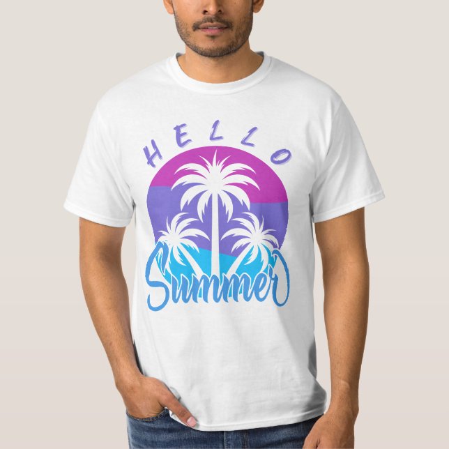 Hello Summer T-Shirt (Frente)