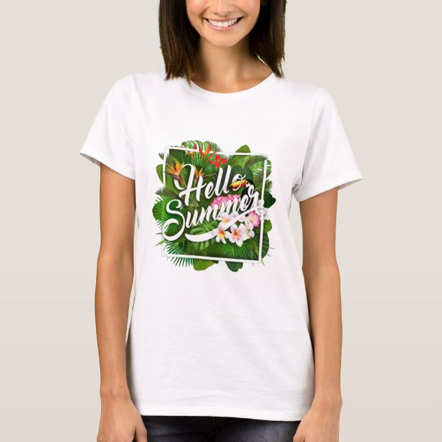 Hello Summer T-Shirt (Frente)