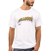HELLOO! Camisa T - Branco