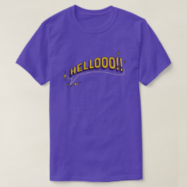 HELLOO! T-Shirt - Roxo