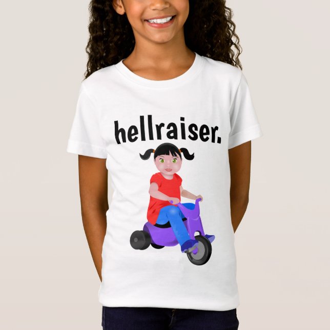 hellraiser FUNNY GAROTAS CRIANÇAS T-shirts (Frente)