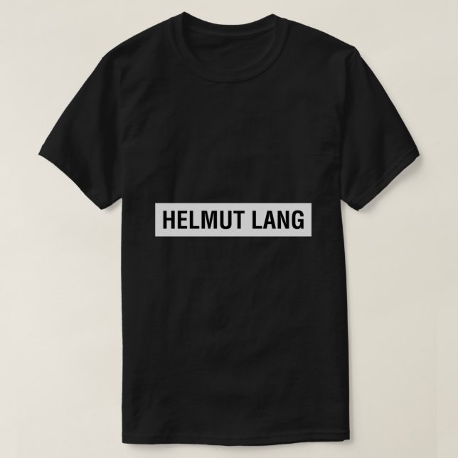 HELMUT LANG LOGO T-SHIRT Classic T (Frente do Design)