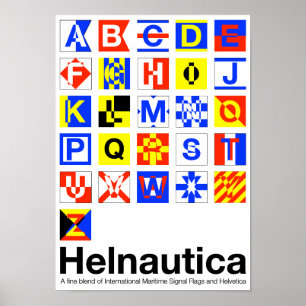 Helnautica Poster