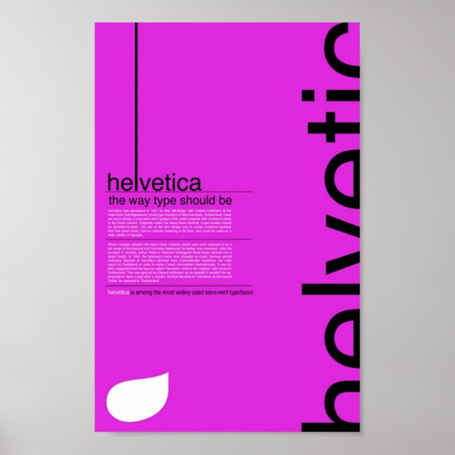 Helvetica Poster (Frente)