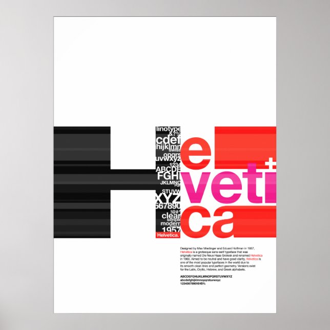 HELVETICA Poster (Frente)