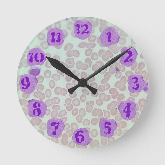 Hematologia, RBC, Relógio WBC (Frente)