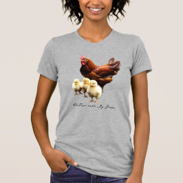 Hen com Pintinhos T-shirt