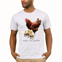 Hen com Pintinhos T-shirt