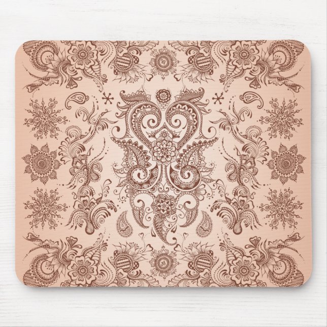 Henna Pattern-1 Mousepad (Frente)