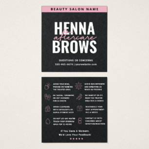 Henna Quadrado Preto Premium - Henna - Brows Care