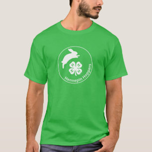 Hennepin Hoppers Unisex T-Shirt Logotipo Branco
