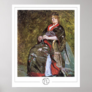 Henri de Toulouse-Lautrec Zedign Art Poster #249