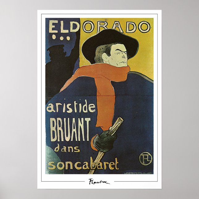 Henri de Toulouse-Lautrec Zedign Art Poster #421 (Frente)