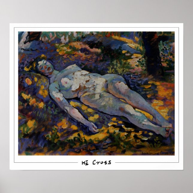 Henri-Edmond Cross Zedign Art Poster #84 (Frente)