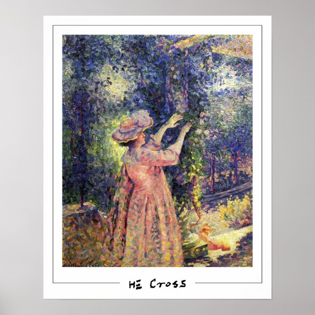 Henri-Edmond Cross Zedign Art Poster nº 12 (Frente)