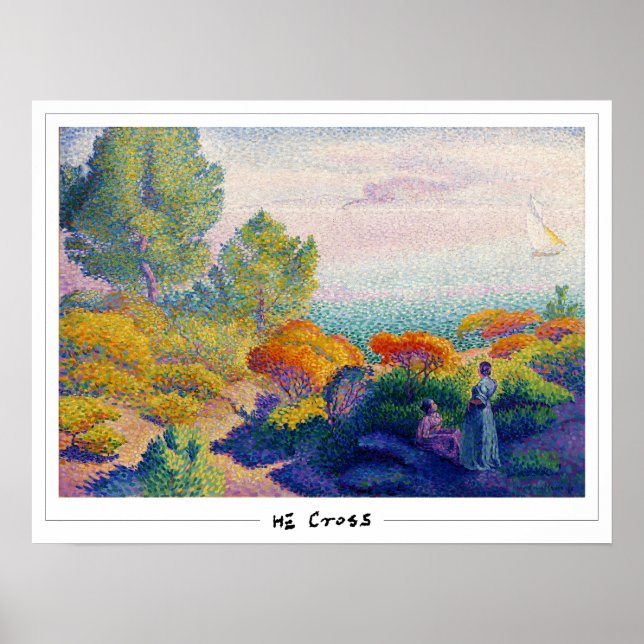 Henri-Edmond Cross Zedign Art Poster nº 14 (Frente)
