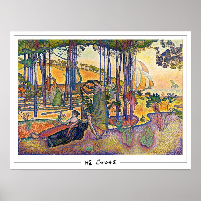 Henri-Edmond Cross Zedign Art Poster nº 6 (Frente)