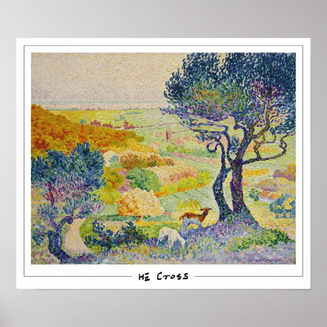 Henri-Edmond Cross Zedign Art Poster nº 7 (Frente)
