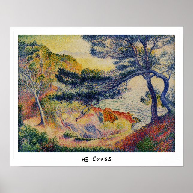 Henri-Edmond Cross Zedign Art Poster nº 8 (Frente)