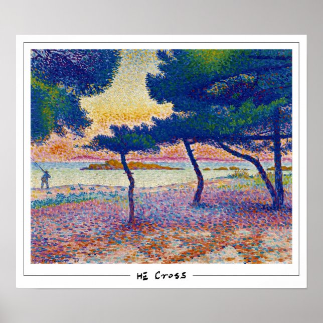 Henri-Edmond Cross Zedign Art Poster nº 9 (Frente)