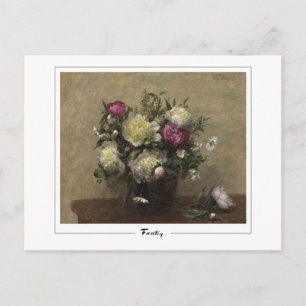 Henri Fantin-Latour #448 - Cartão Postal de Arte F