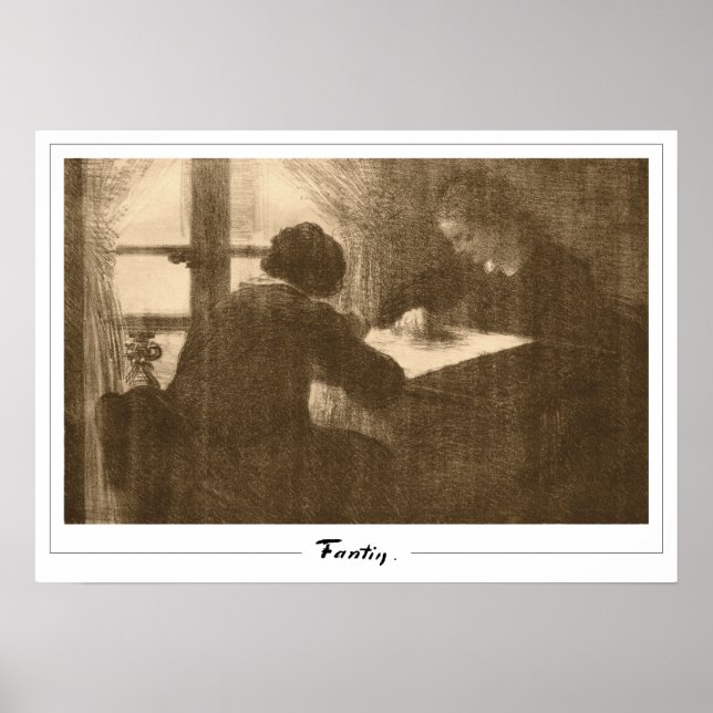 Henri Fantin-Latour Zedign Art Poster #193 (Frente)