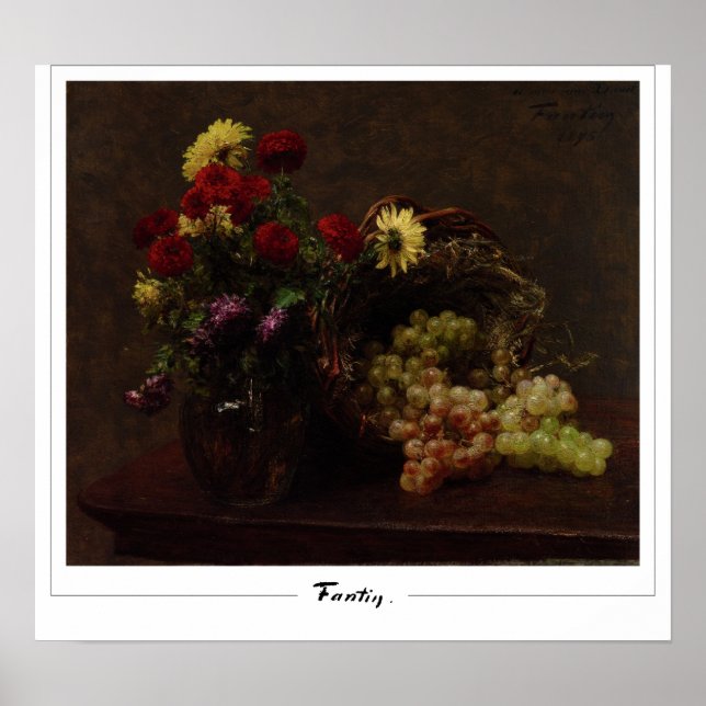 Henri Fantin-Latour Zedign Art Poster #243 (Frente)