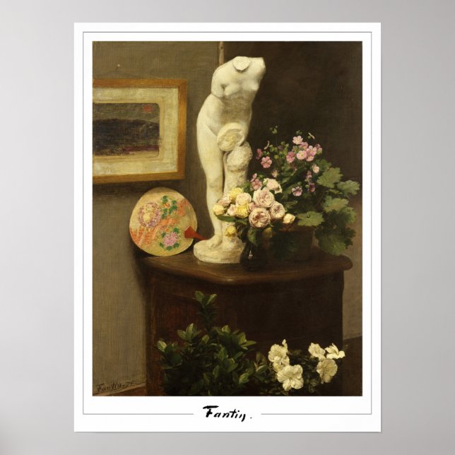 Henri Fantin-Latour Zedign Art Poster #299 (Frente)