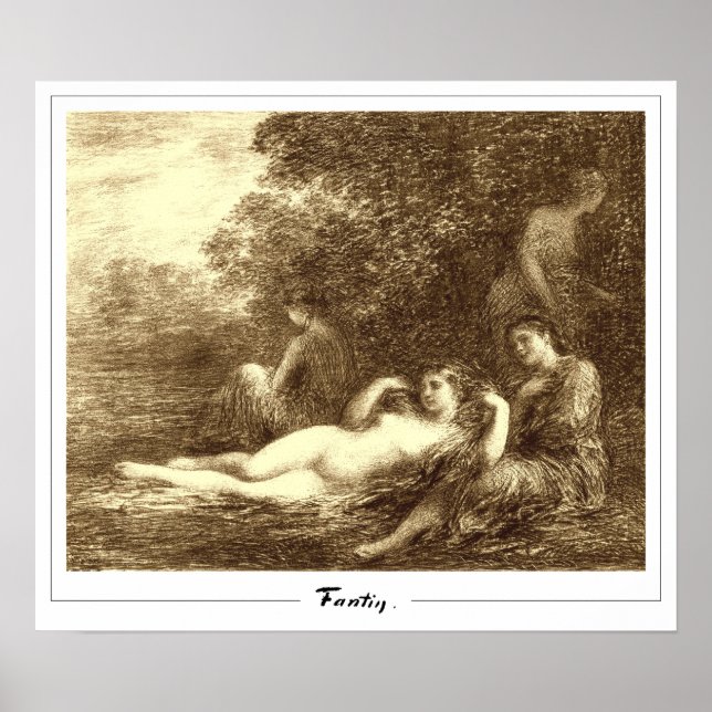Henri Fantin-Latour Zedign Art Poster #302 (Frente)