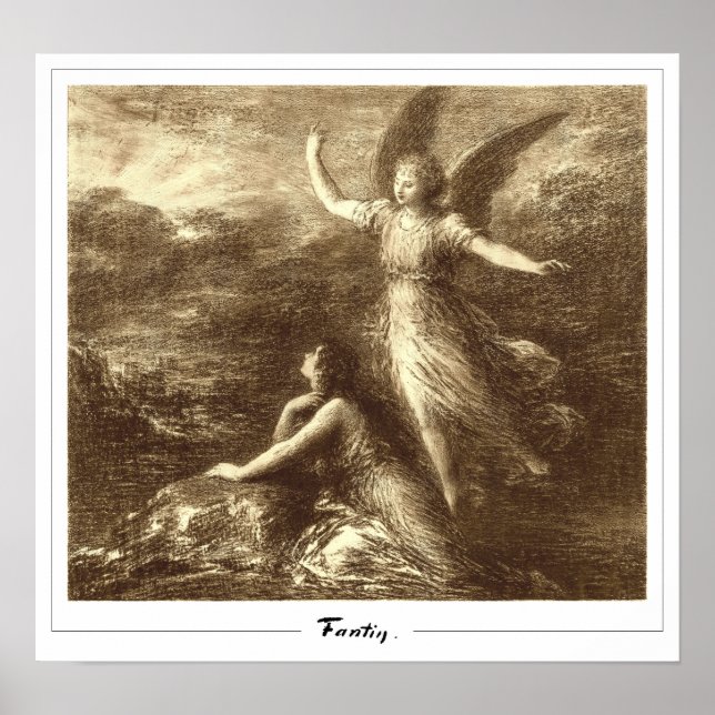 Henri Fantin-Latour Zedign Art Poster #394 (Frente)