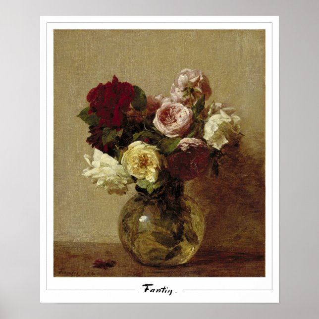 Henri Fantin-Latour Zedign Art Poster #447 (Frente)