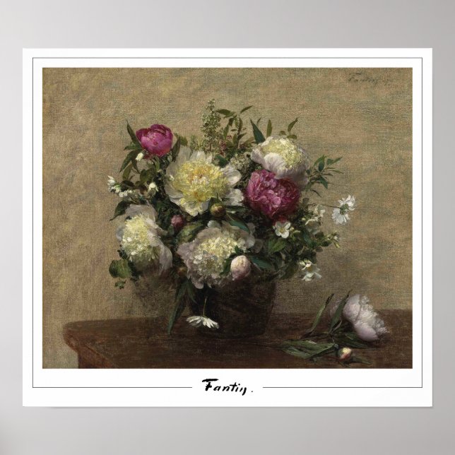 Henri Fantin-Latour Zedign Art Poster #448 (Frente)