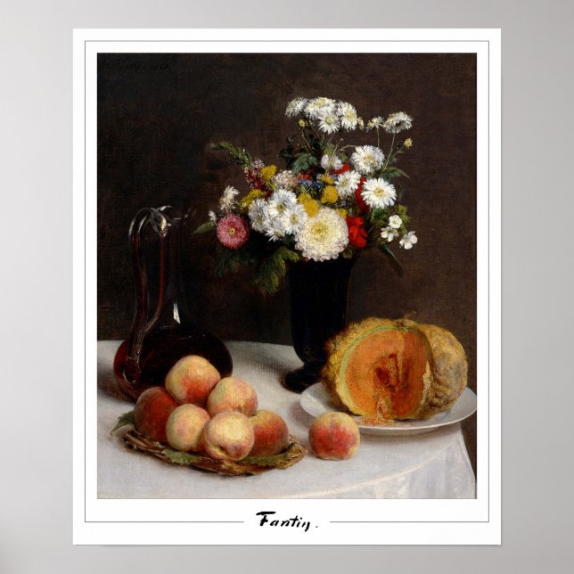Henri Fantin-Latour Zedign Art Poster #488 (Frente)