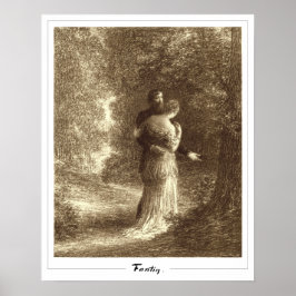 Henri Fantin-Latour Zedign Art Poster #508