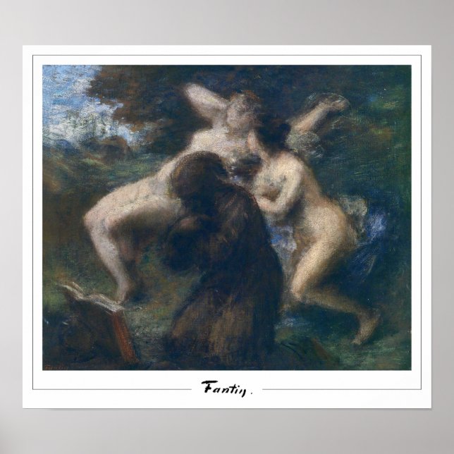 Henri Fantin-Latour Zedign Art Poster nº 10 (Frente)