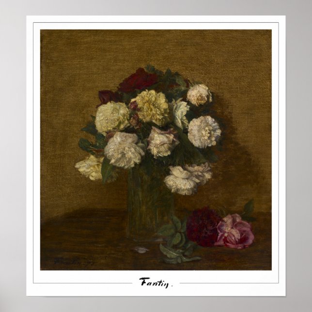 Henri Fantin-Latour Zedign Art Poster nº 2 (Frente)