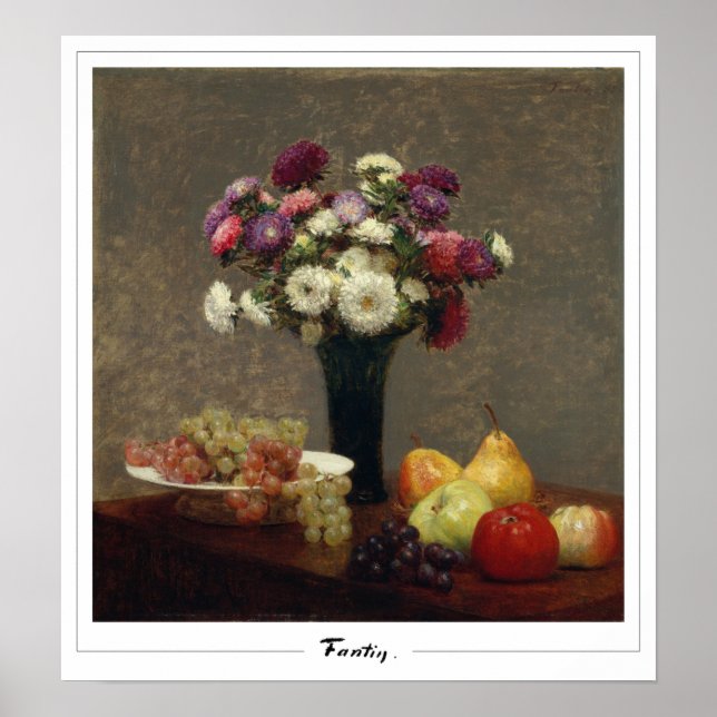 Henri Fantin-Latour Zedign Art Poster nº 21 (Frente)