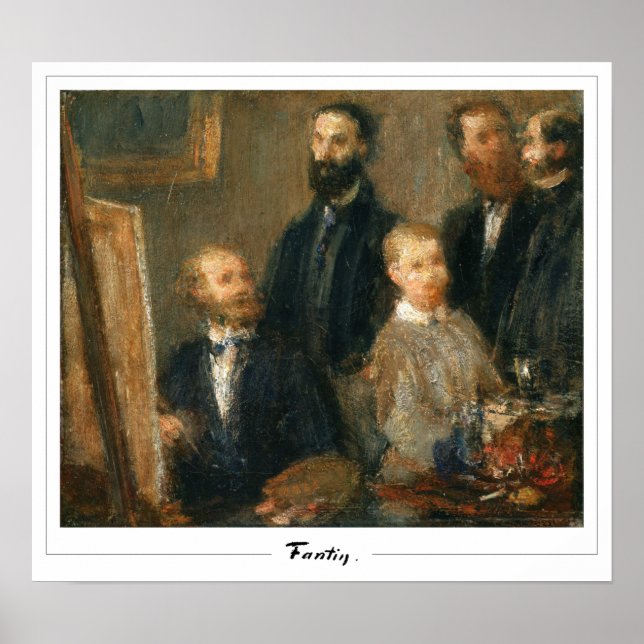 Henri Fantin-Latour Zedign Art Poster nº 5 (Frente)